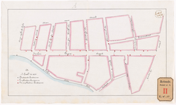 966-3 Ontwerptekening voor de plaatsing en verplaatsing van straatlantaarns aan de Jonker Fransstraat en zijstraten. ...