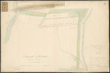 B-4-4 Vier kadastrale kaarten van de plannen van te graven kanalen en het aanleggen van wegen en waterproject in de ...