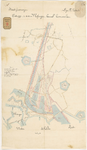 F-137 Drie tekeningen betreffende de haven- en spoorwegwerken in en rond Vlissingen, behorende bij het rapport van de ...