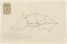 F-291b-1 Twee gesteendrukte tekeningen behorende bij het plan van W. Thieme te 's-Hertogenbosch, voor de aanleg van een ...