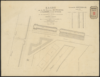 G-174 Gesteendrukte kaart van 20 stukken bouwgrond aan de Rosestraat, die op verzoek van de Rotterdamse ...