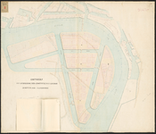 G-18 Ontwerp tot uitbreiding der Gemeente Rotterdam op het eiland Feijenoord, ontworpen door de Ingenieur van de ...