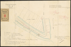 G-39 Kadastrale kaart van een gedeelte in gebruik gegeven grond op het eiland Feijenoort voor petroleumpakhuizen, aan ...