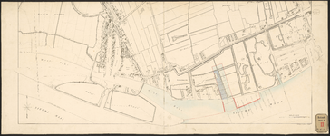 H-48-2 Gesteendrukte plattegrond van de gemeente Delfshaven en gedeelten van de aangrenzende gemeenten met aanduiding ...