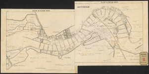 L-111 Gesteendrukte kaart van de rivier de Maas met opgave van de op de 26, 27, 28 Mei 1884 gedane peilingen.