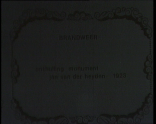 BB-0668 Onthulling huldeblijk Jan van der Heyden