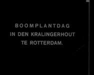 BB-0725 Boomplantdag in den Kralingerhout te Rotterdam
