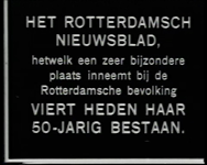 BB-0957-5 Rotterdams Nieuwsblad 50 jaar