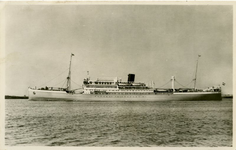 PBK-10262 M.S. Indrapoera, passagiersschip van de Koninklijke Rotterdamse Lloyd N.V.