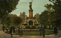 PBK-1986-272 Het monument aan het Burgemeester Hoffmanplein.