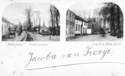 PBK-1987-1559 Prentbriefkaart met 2 afbeeldingen van de badplaats Oostvoorne.