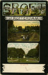PBK-1989-34 Prentbriefkaart met twee verschillende afbeeldingen van de Rotterdamsche Diergaarde aan de ...