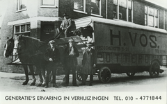 PBK-1994-139 Reclame voor H. Vos Verhuizingen, één van de oudste en het meest bekende verhuisbedrijf in de regio ...