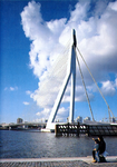 PBK-1996-281 Gezicht op de Erasmusbrug, vanuit het zuiden.