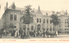 PBK-8201 Het rooms-katholieke wees- en armhuis Huize Simeon & Anna aan de West-Kruiskade uit 1902, vanaf 1972 onderdeel ...