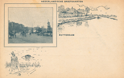 PBK-8849 Nederlansche Briefkaarten. Rotterdam.