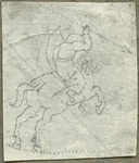1976-3066 Tegelspons met een voorstelling van een ruiter te paard in wapenuitrusting