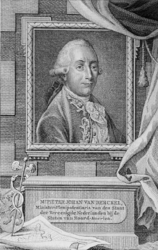 M-105 Portret van Mr.Pieter Johan van Berckel, sinds 1783 gezant bij de Noord-Amerikaansche Republiek en van 1761 tot ...