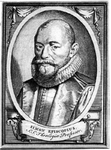 M-482 Portret van Simon Egberts Episcopius, van 1610 tot 1612 predikant te Bleiswijk en van 1626 tot 1634 nauw ...