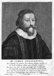 M-491 Portret van Simon Egberts Episcopius, van 1610 tot 1612 predikant te Bleiswijk en van 1626 tot 1634 nauw ...