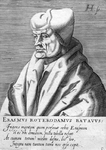M-501 Portret van Desiderius Erasmus, humanist.