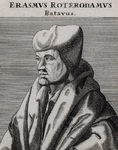 M-502 Portret van Desiderius Erasmus, humanist.