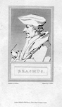 M-509 Portret van Desiderius Erasmus, humanist.