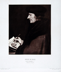 M-513 Portret van Desiderius Erasmus, humanist.