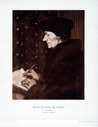 M-514 Portret van Desiderius Erasmus, humanist.