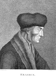 M-527 Portret van Desiderius Erasmus, humanist.