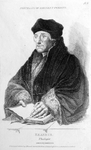 M-534 Portret van Desiderius Erasmus, humanist.