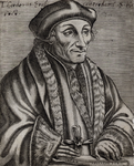 M-541 Portret van Desiderius Erasmus, humanist.