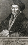 M-554 Portret van Desiderius Erasmus, humanist.