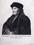 M-557 Portret van Desiderius Erasmus, humanist.