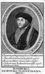 M-574 Portret van Desiderius Erasmus, humanist.