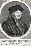 M-597 Portret van Desiderius Erasmus, humanist.