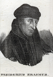 M-633 Portret van Desiderius Erasmus, humanist.