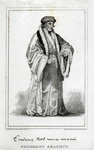 M-659 Portret van Desiderius Erasmus, humanist.