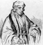 M-661 Portret van Desiderius Erasmus, humanist.