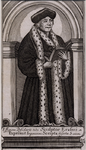 M-662 Portret van Desiderius Erasmus, humanist.