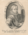 M-837 Portret van mr. Hugo de Groot, staatsman en rechtsgeleerde. Pensionaris van 1613 - 1618.