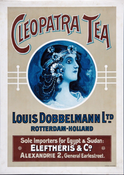 XI-0000-0036 Cleopatra Tea: Louis Dobbelmann Ltd. Rotterdam Holland.
