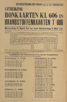 828-b13 Distributiekring Rotterdam uitreiking bonkaarten K/L 606 en brandstoffenkaarten T 606 woensdag 17 april tot en ...