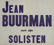 AF-10136 Jean Buurman met zijn solisten (achterzijde met rood potlood Parkzicht op bestaande posities! 99671) Precario ...