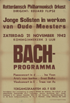 AF-10288 Rotterdams Philharmonisch Orkest, dirigent: Eduard Flipse Jonge Solisten in werken van Oude Meesters zaterdag ...