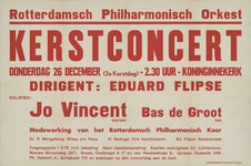 AF-10323 Rotterdams Philharmonisch Orkest, (R.Ph.O.) Kerstconcert donderdag 26 december 1940 Koninginnekerk dirigent: ...