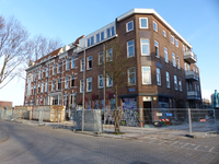 2023-35-1 Blok woningen aan de Martinus Steijnstraat dat gesloopt zal worden vanwege de vernieuwing van de Tweebosbuurt.