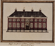1969-60 Hofje van Gerrit de Koker, gesticht in 1786, Goudschen Singel. 