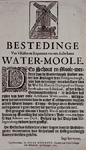 1971-1571 3 juli 1702Aanbesteding van herstel van de watermolen in de Boterdorpse polder te Hillegersberg.