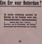 1971-2484-1 Titelblad: Een eer voor Rotterdam.